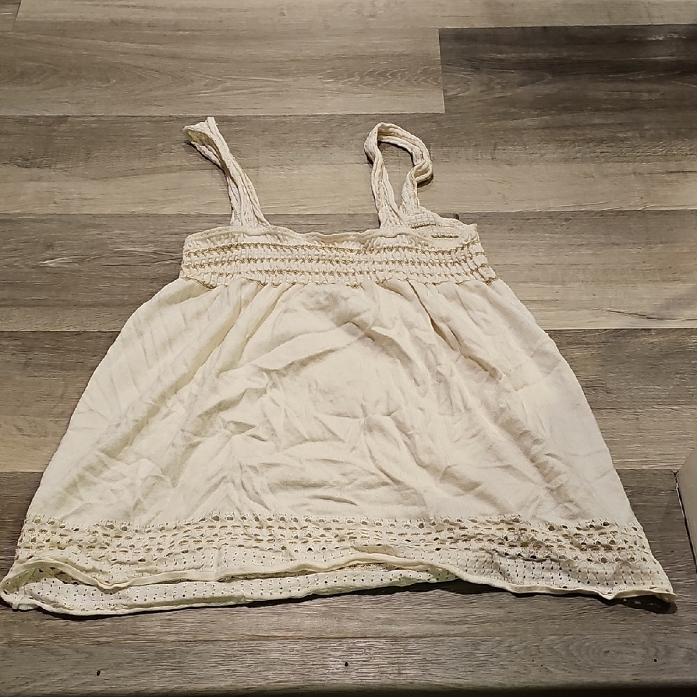 Charming Cream Kids Dress